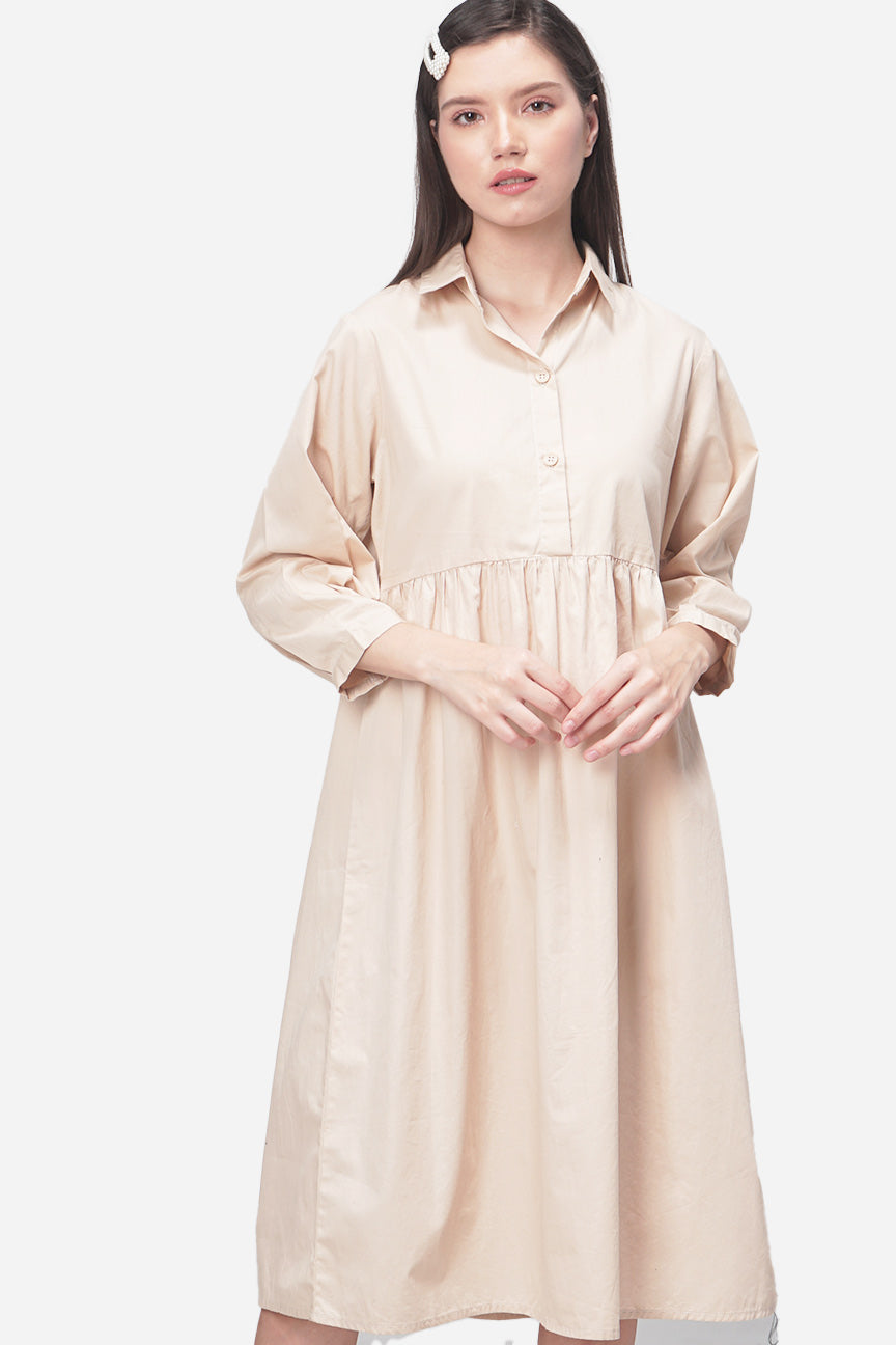 Dress Graciela Light Brown