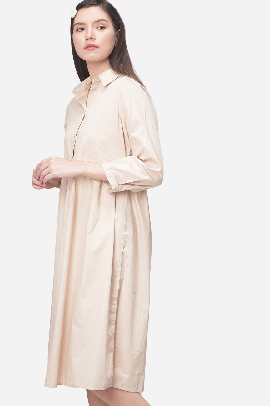 Dress Graciela Light Brown