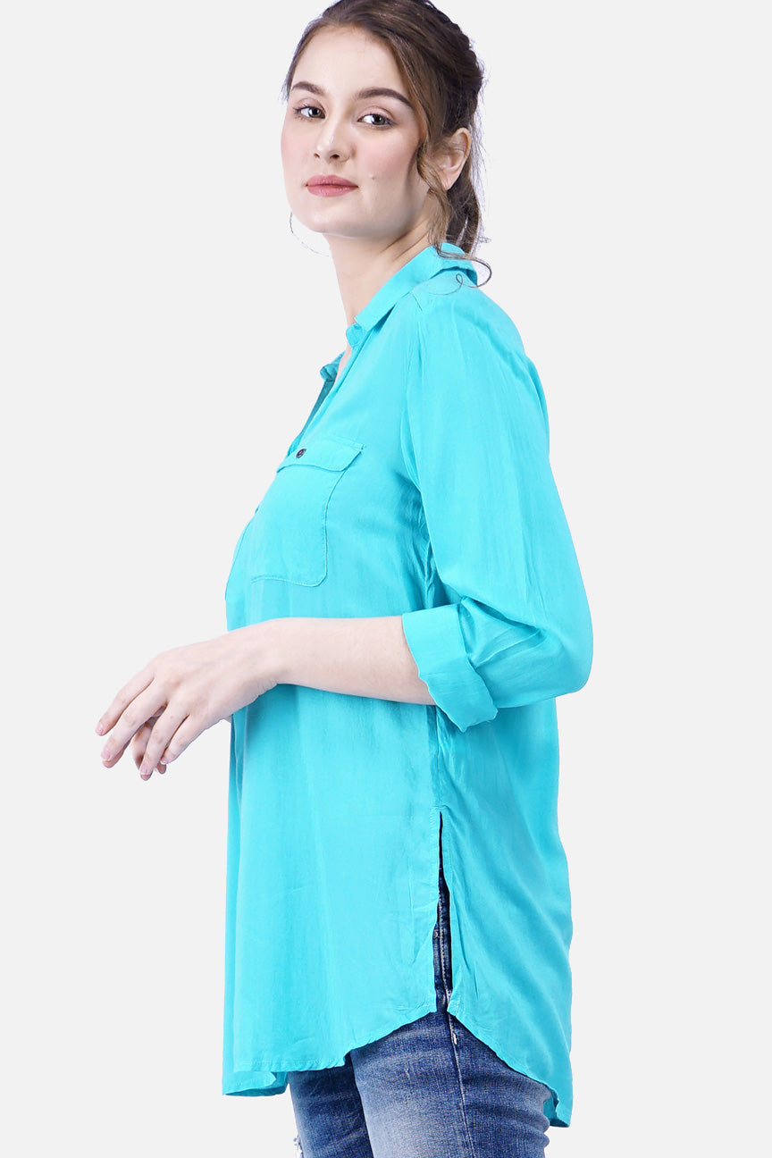 Kemeja Lengan Panjang Flufytutu Tosca