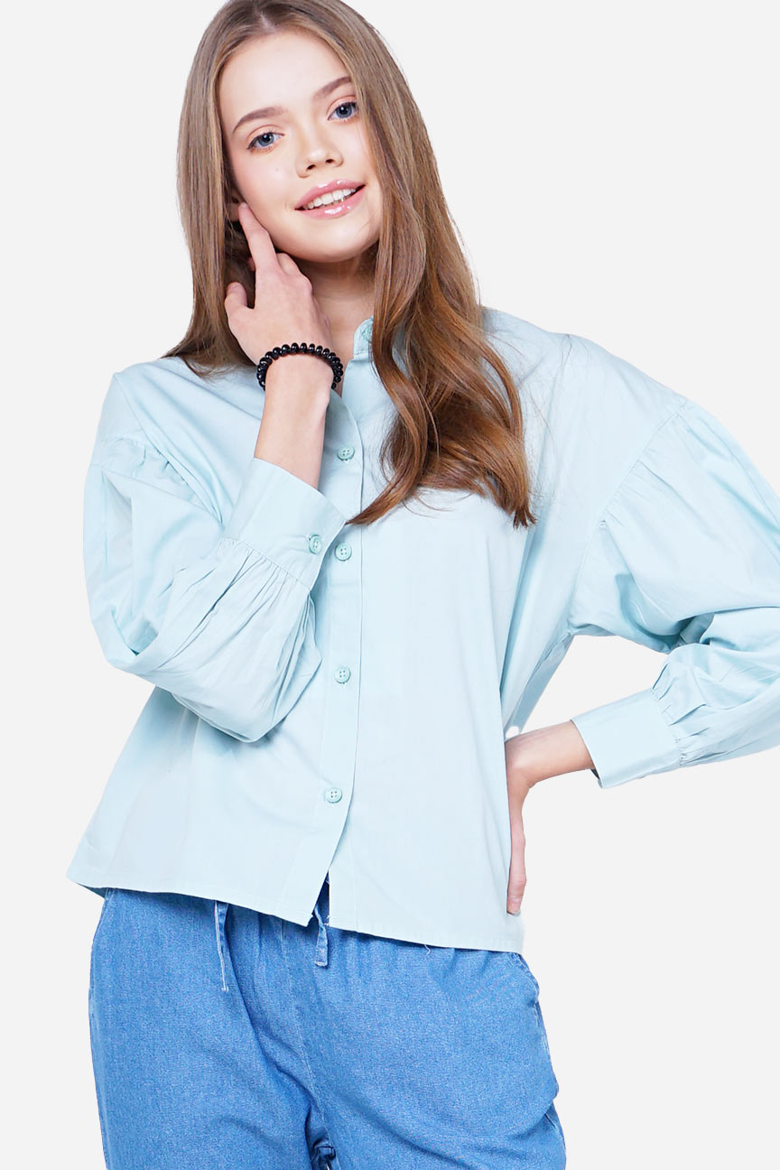 Kemeja Lengan Panjang Gracie Tosca