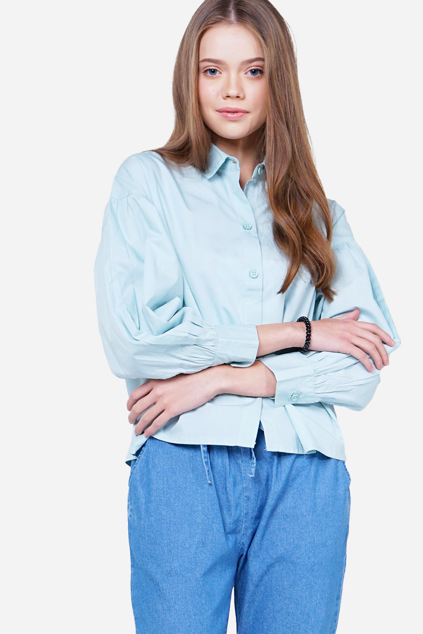Kemeja Lengan Panjang Gracie Tosca