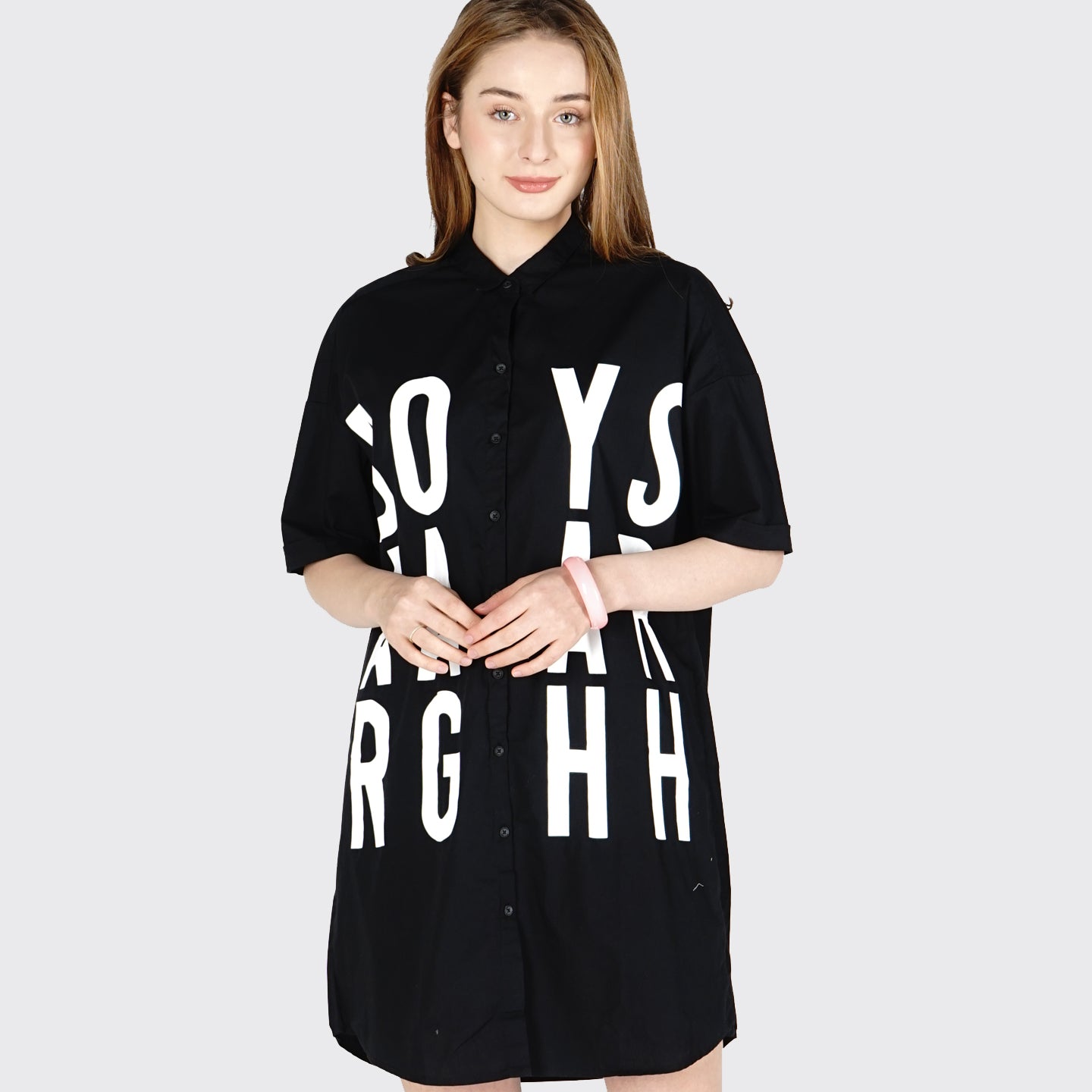 Kemeja Lengan Pendek Acrux Black