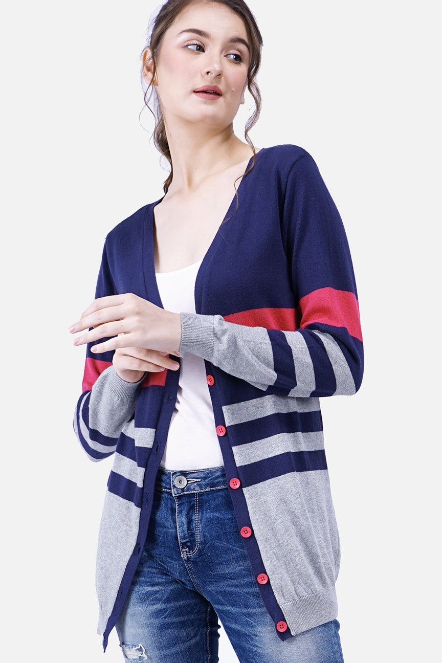 Cardigan Ninety Degrees Navy