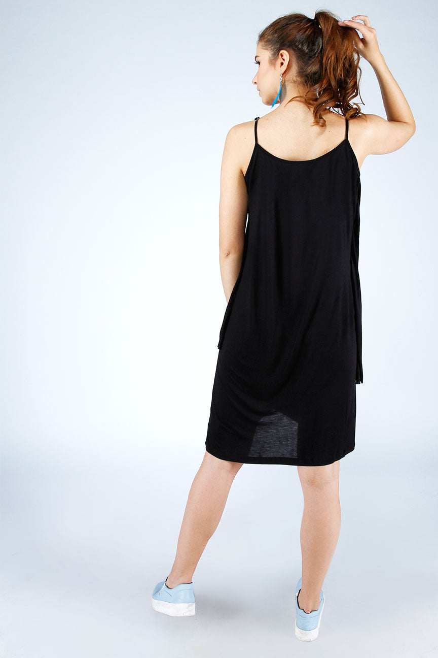 Dress Tanpa Lengan Alexa Black