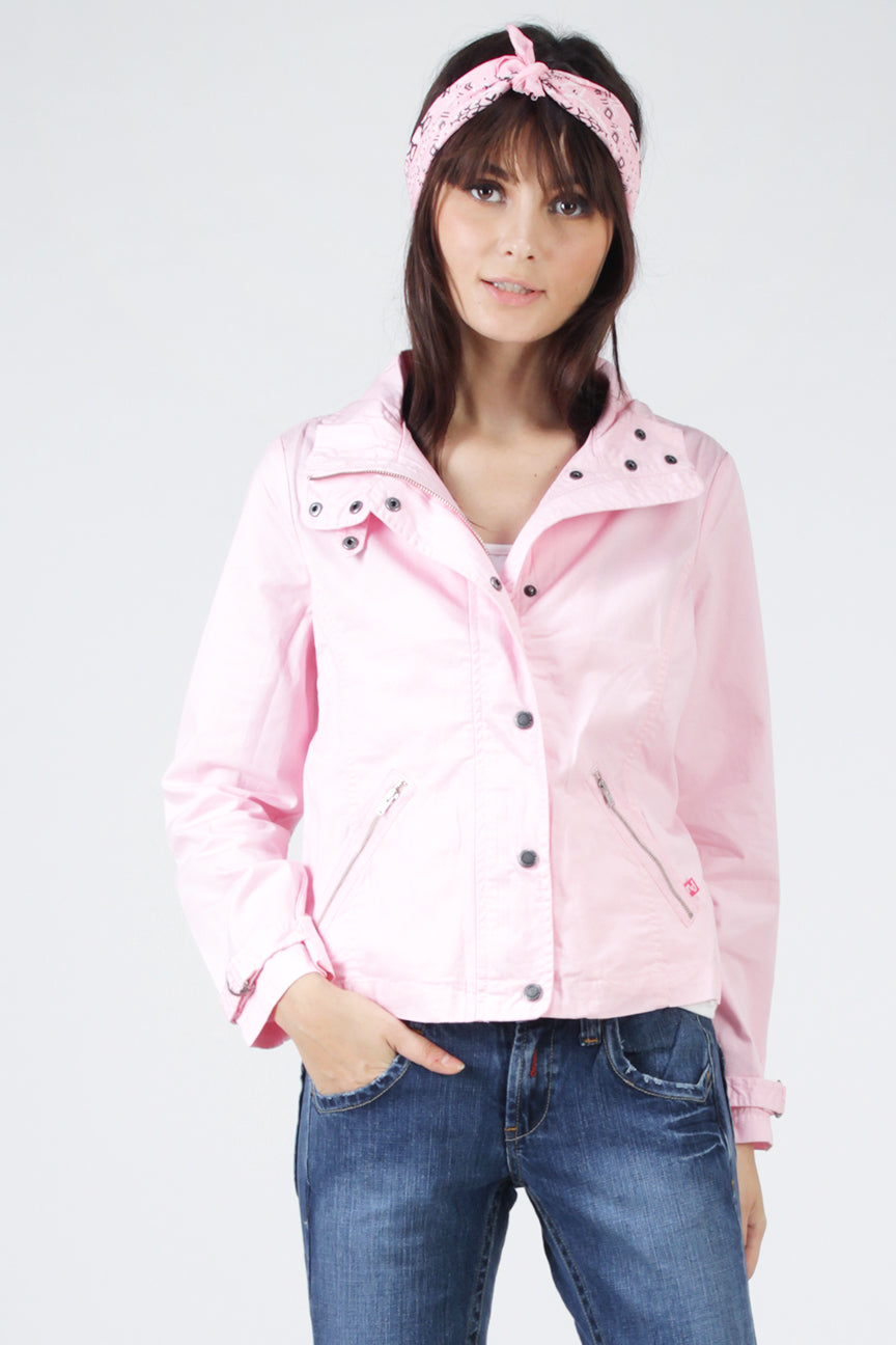 Jaket Twill Pink
