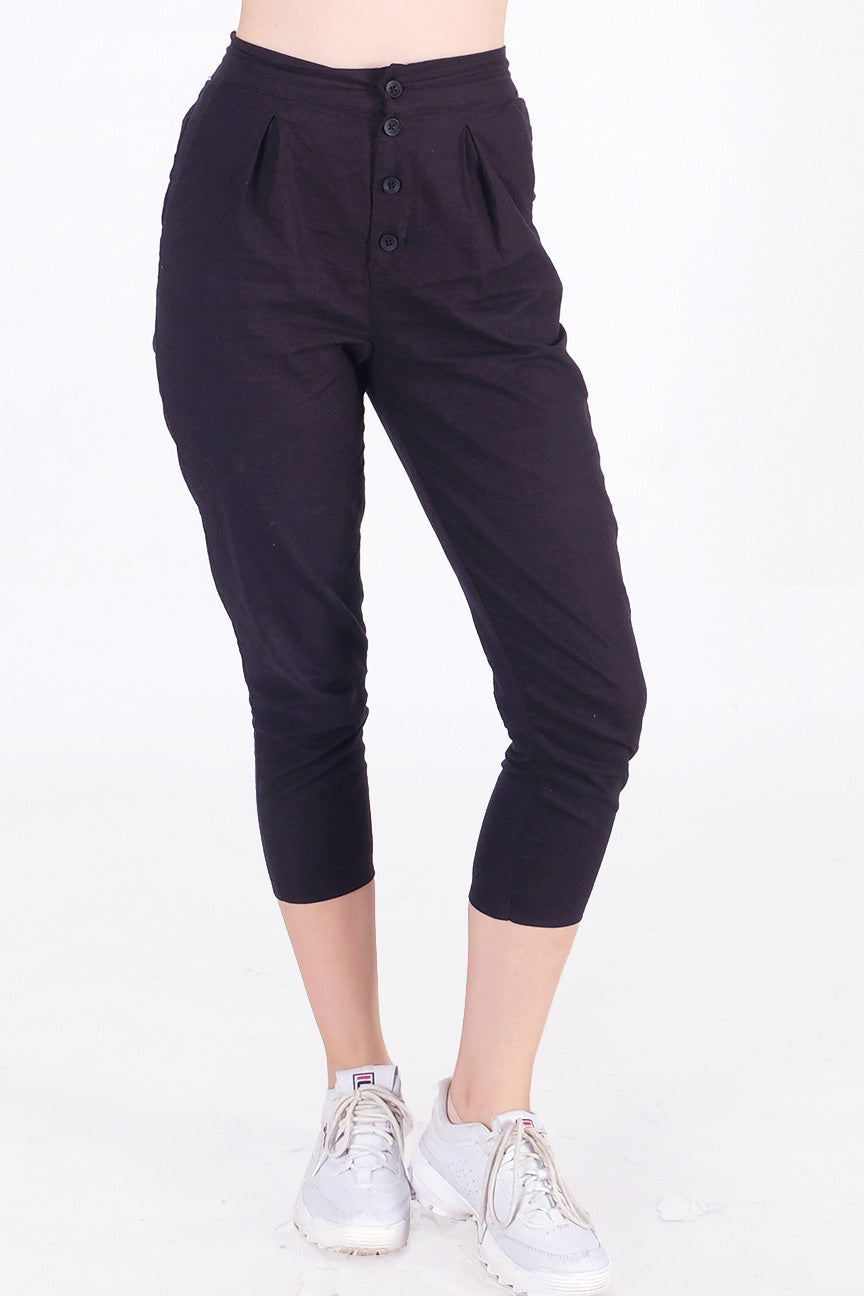 Celana Pendek Tamsy Black Pants