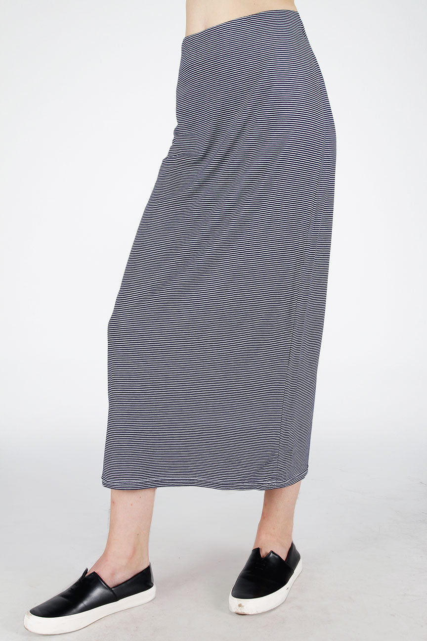 Rok Panjang Arashi Navy Offwhite