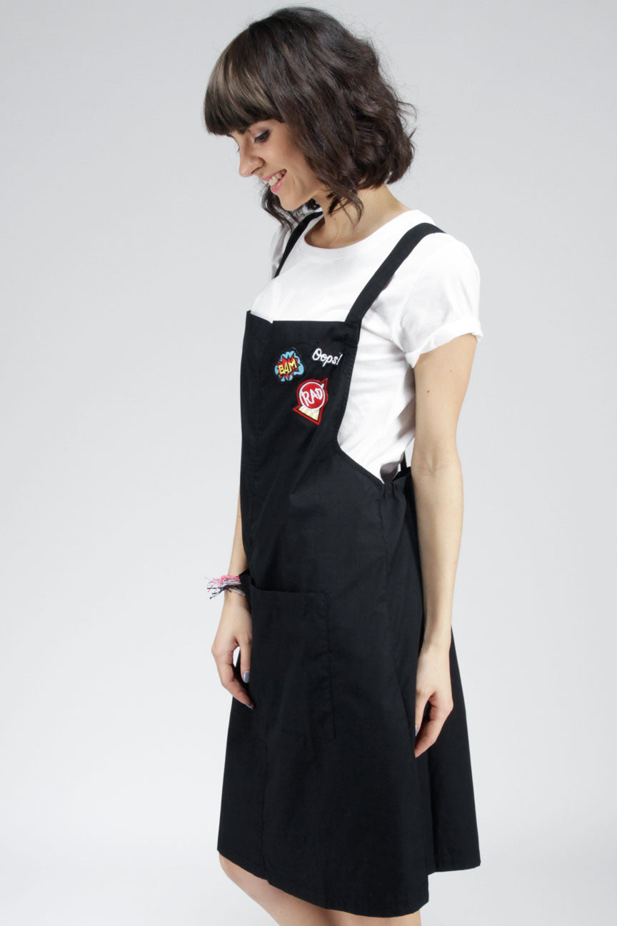 Dress Tanpa Lengan Noff Black