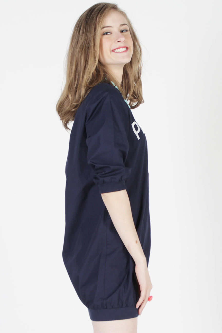 Kemeja Lengan Panjang Frox Navy Dark