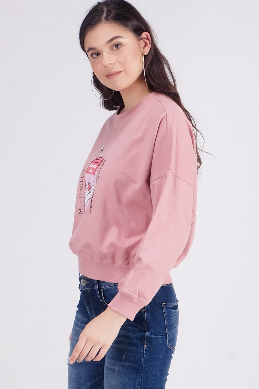 Sweater Sekala Pink