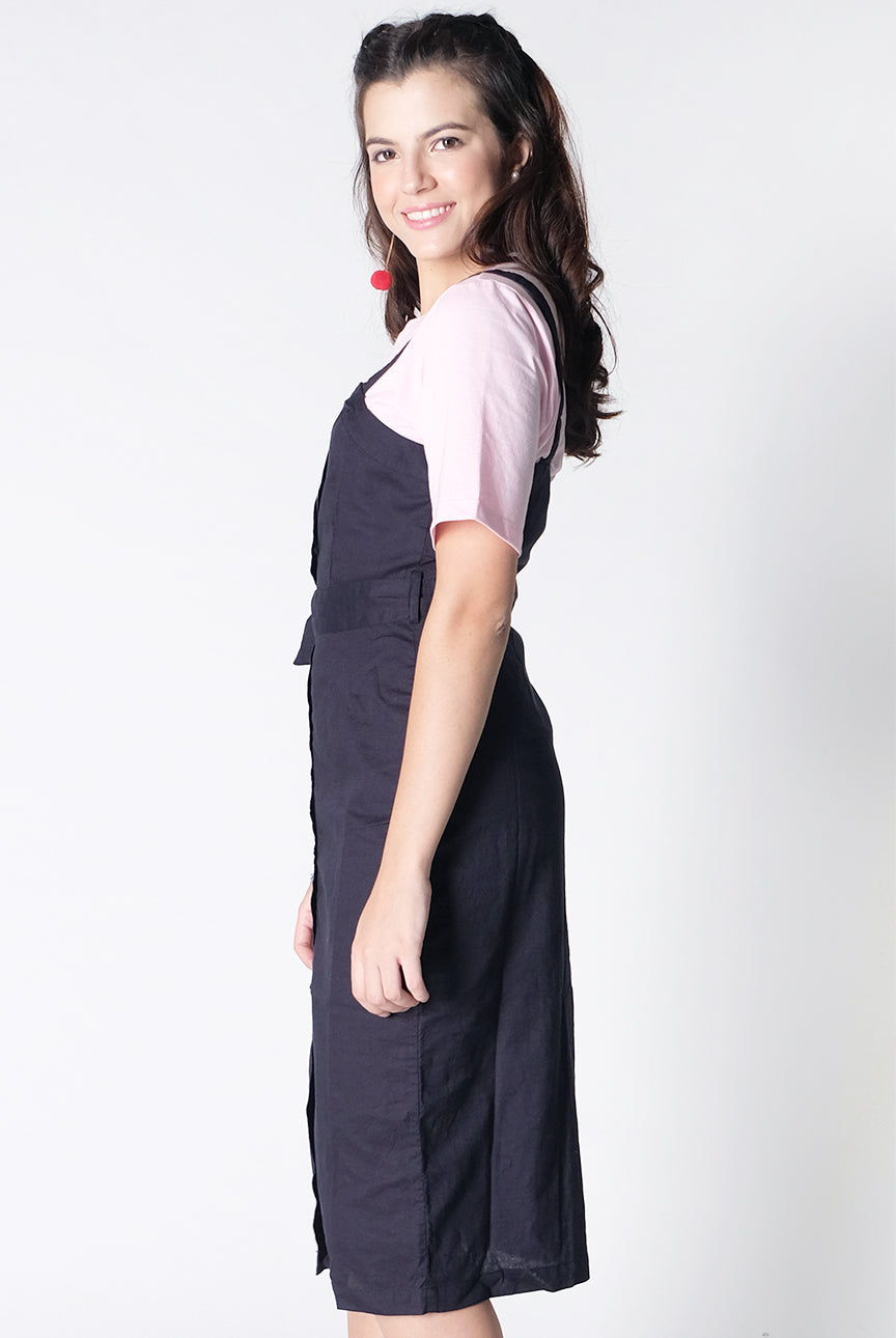 Dress Tanpa Lengan Merielle Dark Navy