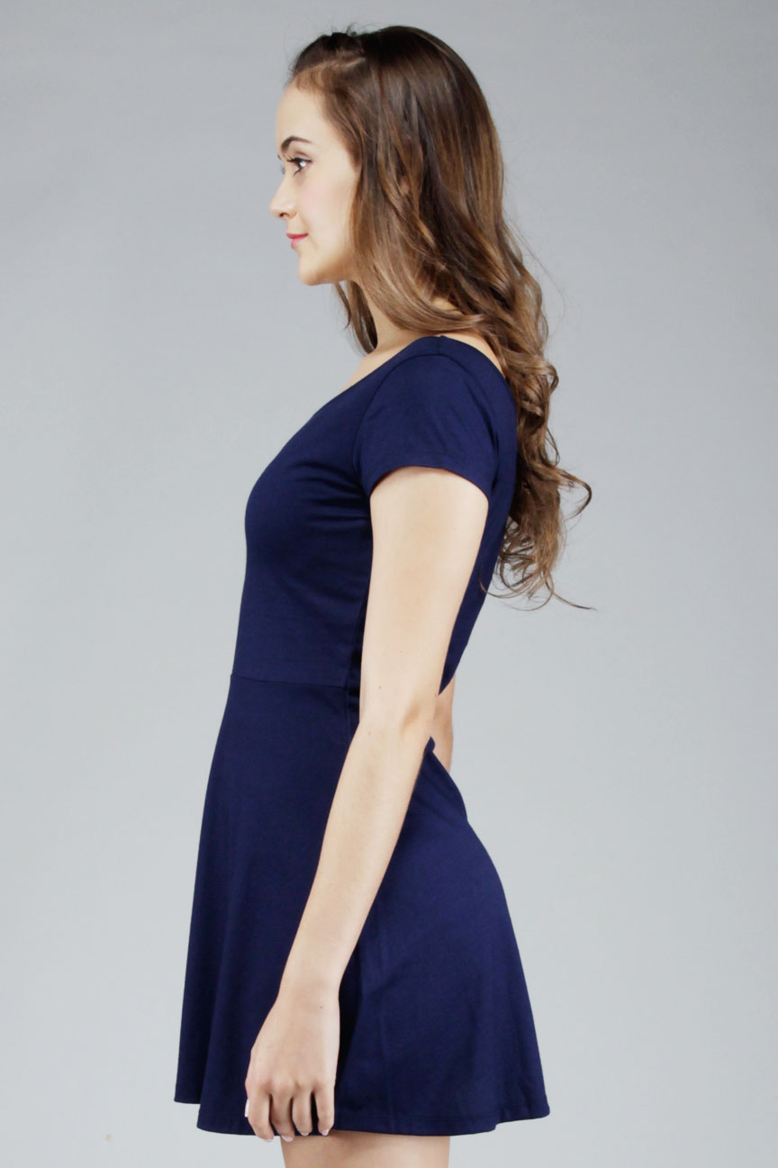 Dress Lengan Pendek Heyho Navy
