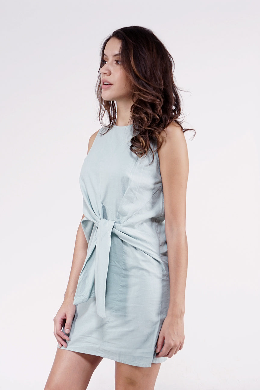 Dress Tanpa Lengan Hypen Light Green