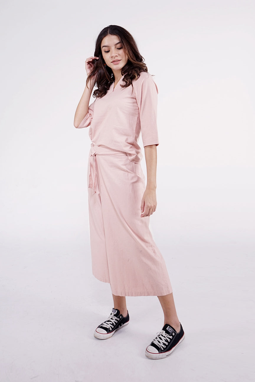 Kemeja Lengan Panjang Warley Rose Pink