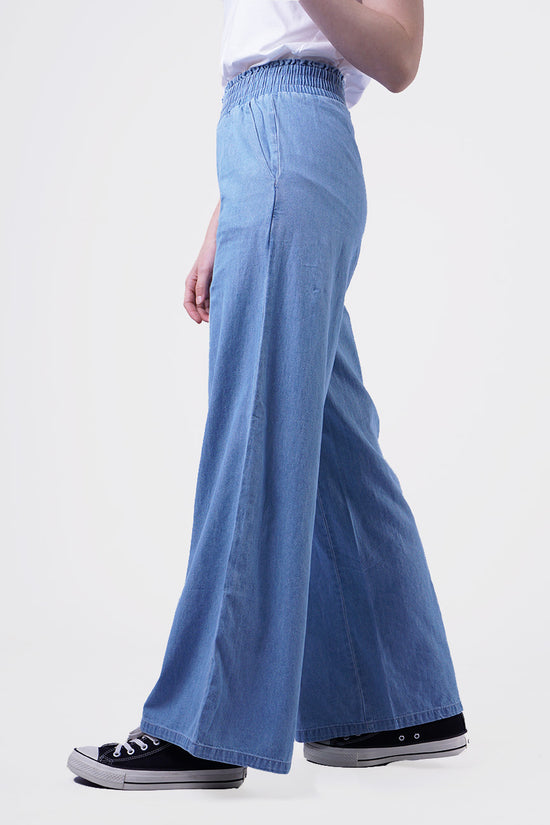 Load image into Gallery viewer, Celana Panjang Berina Light Blue
