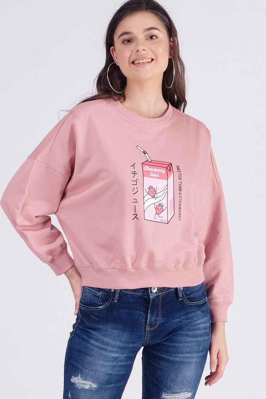 Sweater Sekala Pink